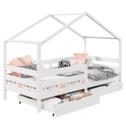 Lit Cabane ENA 90x190 Cm 28 Lit Cabane ENA 90x190 Cm -Meubles Pour Enfants 9449b1ddf9804589bb0aafcff3e7e790 1