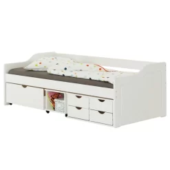 Lit Fonctionnel SENTA 90x200 Cm -Meubles Pour Enfants 97c3304a39224a49adbb8295273941c7