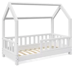 Lit Cabane Wiki 70x140cm Blanc