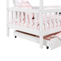 Lit Cabane ALVA 90x190 Cm -Meubles Pour Enfants a0d5539c9b704f13b151644edf32dcc8