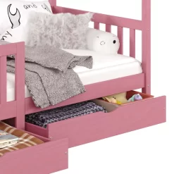 Lit Cabane ELEA 90x190 Cm -Meubles Pour Enfants a1739c45129b4966b7c58b61fe7fed33