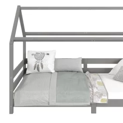 Lit Cabane FINA 90x190 Cm -Meubles Pour Enfants a21fe4303fb74f788ffafbc386bf67d1