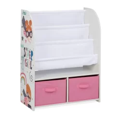 Étagère à Livres Et Boîtes Pour Enfants