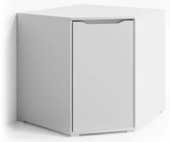 Commode D'angle Ruben Blanc