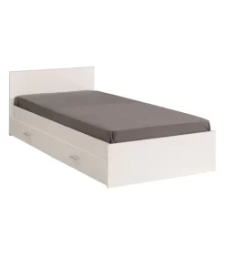 Lit Blanc Avec Rangements Snoop