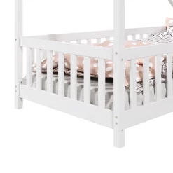 Lit Cabane CORA 90x200 Cm -Meubles Pour Enfants b74fe7d245c04ebd951ce2cf7764714c