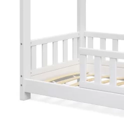 Lit Cabane Wiki 70x140cm Blanc -Meubles Pour Enfants b9d7edc7ac2146bf8272accf7010cf45