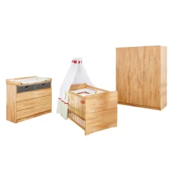 Pinolino Chambre De Bébé Naturea Large Grande 31 Pinolino Chambre De Bébé Naturea Large Grande -Meubles Pour Enfants babyzimmerkombination natura 3 teilig buche 2896973
