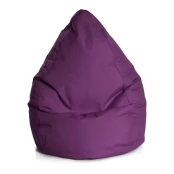 Pouf Poire Brava -Meubles Pour Enfants beanbag brava xl aubergine 555195