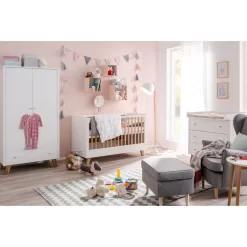 Pinolino Commode à Langer Pan Large -Meubles Pour Enfants bett pan kids weiss eiche 4766980