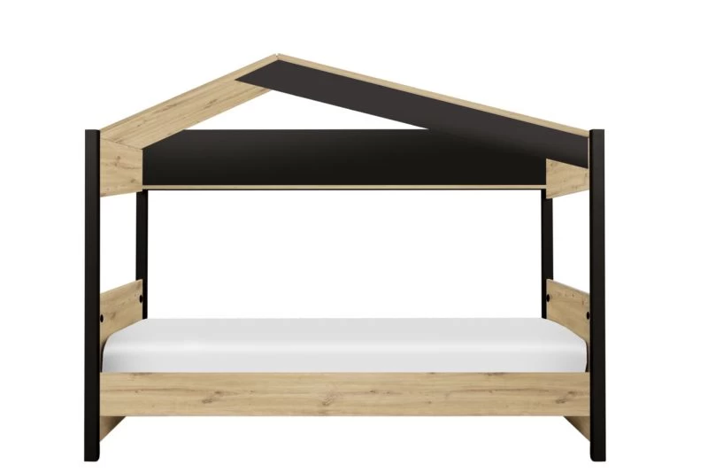 Lit Cabane Industriel 90x200 Cm - Dakar 1 Lit Cabane Industriel 90x200 Cm - Dakar