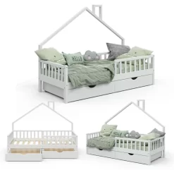 Lit Cabane Noemi 200cm Blanc & 2 Tiroirs -Meubles Pour Enfants c3dc6feaf7194160bc75c9a75349a363.cropped 3 14 994 971.processed