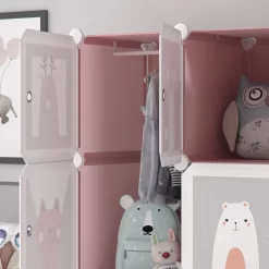 Armoire Andy Rose Modulable Petite -Meubles Pour Enfants c63c68b1ccc849409b68c1d957da7787