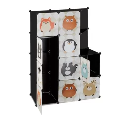 Armoire à 10 Casiers Motifs Animaux -Meubles Pour Enfants c64a71d855b24b5c87eb4eafa17d065f