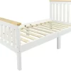 Lit Blanc Sans Matelas PINE 70/140