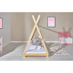 Lit Tipi ELIN 90x200 Cm -Meubles Pour Enfants c9fe23695f704a33838a88f9d2cc88a7