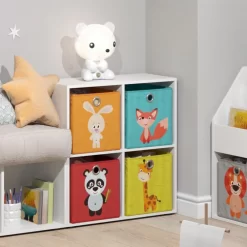 Etagère Tetra & 4 Boîtes Pliables -Meubles Pour Enfants ce2530237e344faf9423800ea61714e3