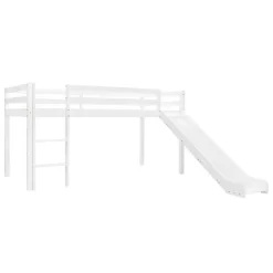 VIDAXL Lit Mezzanine D'enfants -Meubles Pour Enfants cf7e32bafaa241c99657a36f82d83113