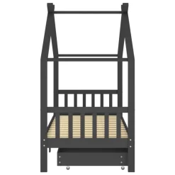 VIDAXL Cadre De Lit Pour Enfants -Meubles Pour Enfants d054fbd860db48318b6e25c814ca654e