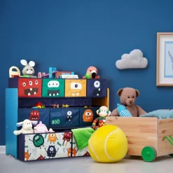 Étagère à Boîtes Motif Monstres -Meubles Pour Enfants d1d80525c7074849b06abb6585312664
