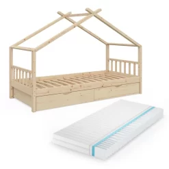 Lit Enfant Design Avec Tiroir Et Matelas