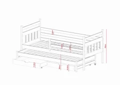 Lit D'enfant Daniel -Meubles Pour Enfants d5722f2a9b7f4073bdbecf7a0e101da8