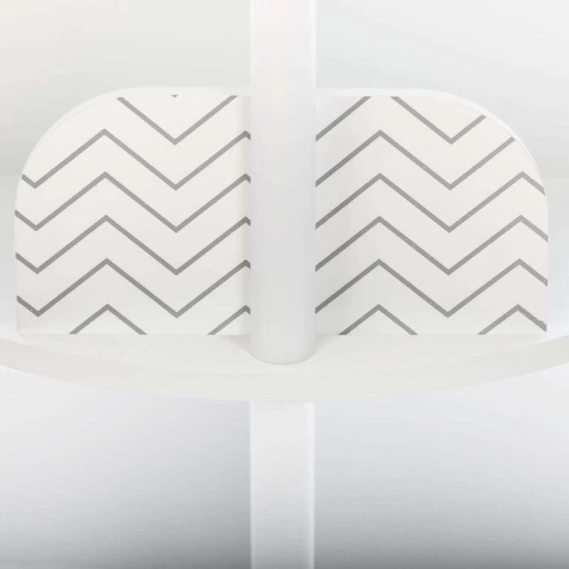 ATMOSPHERA Bibliothèque Enfant Ronde En MDF Gris L 8 ATMOSPHERA Bibliothèque Enfant Ronde En MDF Gris L – Image 8