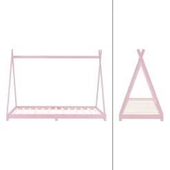 Tipi De Lit 90x200 Cm Rose 23 Tipi De Lit 90x200 Cm Rose -Meubles Pour Enfants dd2fced2874b46fbaf424dea5e5bd2c7