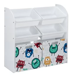 Meuble à Jouets Thème "petits Monstres"