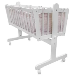 Berceau Pour Bébé Blanc/gris -Meubles Pour Enfants e37136c911e44d74814a94c1018978fd