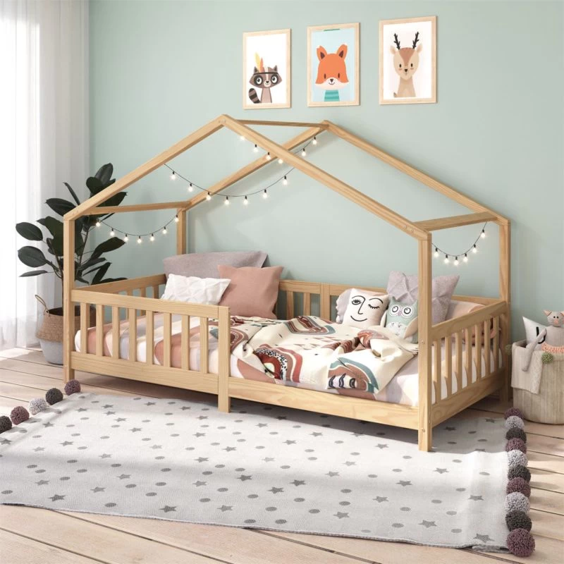 Lit Cabane LISAN 90x190 Cm 18 Lit Cabane LISAN 90x190 Cm – Image 18