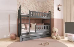 Lit Superposé Blanka -Meubles Pour Enfants ecadd9399f08462a95236164ed773d74