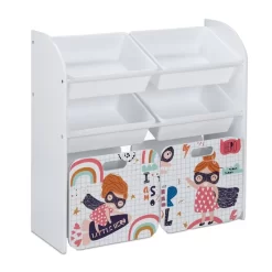 Meuble à Jouets Thème "petite Héroïne"