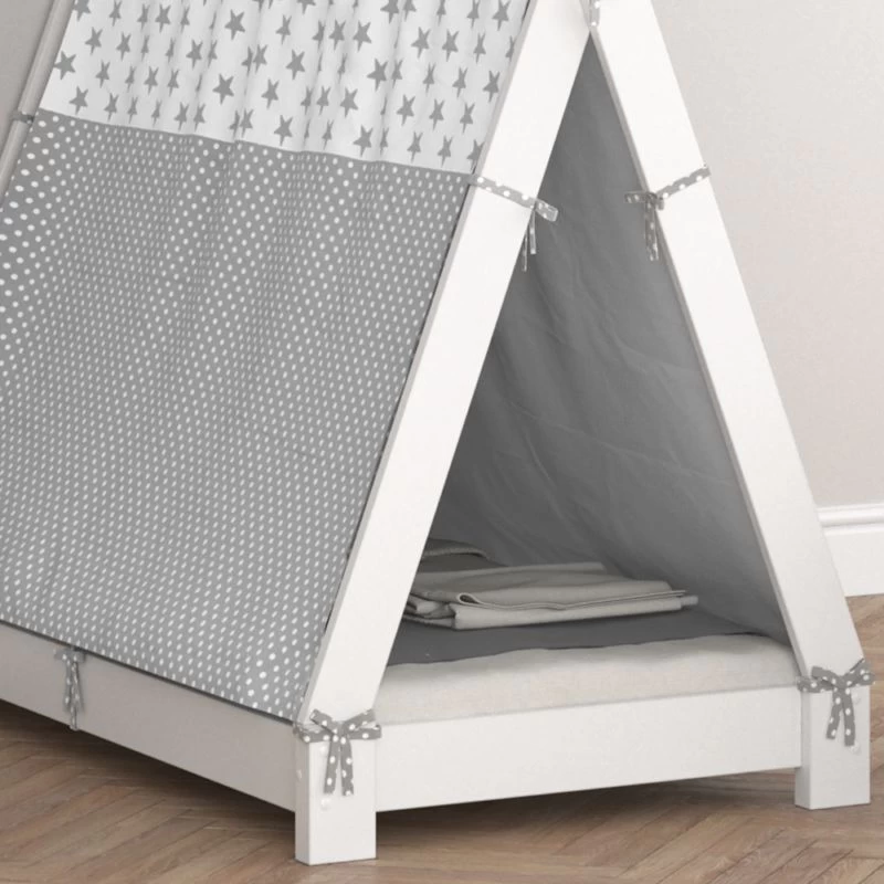 Lit Enfant Tippi 140x70cm Nature & Toile 12 Lit Enfant Tippi 140x70cm Nature & Toile – Image 12