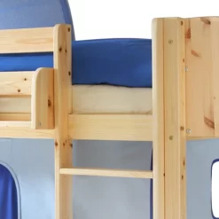 Lit Superposé Marcel I -Meubles Pour Enfants etagenbett marcel i kiefer massiv blau 297077