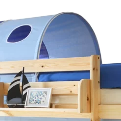 Lit Superposé Marcel I -Meubles Pour Enfants etagenbett marcel i kiefer massiv blau 297078