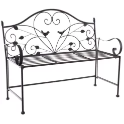 Banc Enfant En Métal Printemps