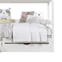 Lit Cabane CLIA 90x190 Cm -Meubles Pour Enfants f311d81c6c4c48afb849d68ca8e6c883