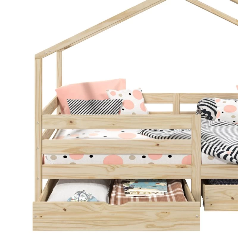 Lit Cabane ENA 90x190 Cm 8 Lit Cabane ENA 90x190 Cm – Image 8