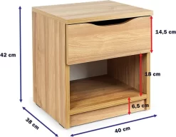 Table De Chevet En Bois Moderne -Meubles Pour Enfants fbb646a3af154bf29d0803461ac4fd9b
