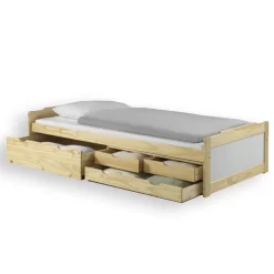 Lit Fonctionnel ANDREA 90x200 Cm -Meubles Pour Enfants fd667ea7495e4ec7854fd89109e3989c