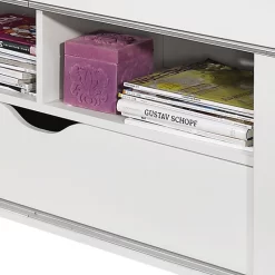 Lit Multi-rangements Point -Meubles Pour Enfants funktionsliege calma alpinweiss 496056