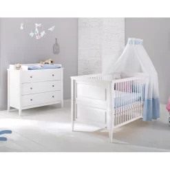 Pinolino Lit De Bébé évolutif Smilla -Meubles Pour Enfants kinderbett smilla 4488308