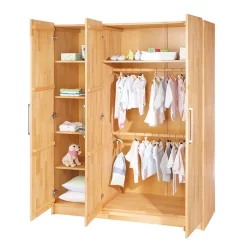 Pinolino Armoire Naturea Grande -Meubles Pour Enfants kleiderschrank natura ii buche massiv geoelt 251069