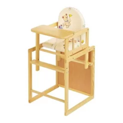 Pinolino Chaise Haute Combi Lene , Laqué Clair -Meubles Pour Enfants nele kombi hochstuhl 1139091