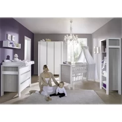 Set MILANO -Meubles Pour Enfants set milano pinie silber weiss 1408340