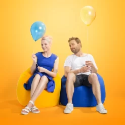 Pouf Poire Easy L 25 Pouf Poire Easy L -Meubles Pour Enfants sitzsack easy l microfaser dunkelblau 5062208