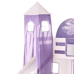 Lit Ludique Kasper II -Meubles Pour Enfants spielbett kasper ii kiefer massiv lila 289217