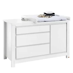 Pinolino Commode à Langer Milk Extra Large -Meubles Pour Enfants wickelkommode milk extrabreit 4488080